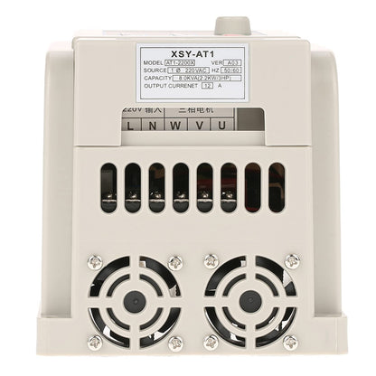 AC 220V/2.2KW Variable Frequency Drive - 220VAC Single Phase Variable Frequency Drive VFD Speed Controller for 3 Phase 2.2kW AC Motor