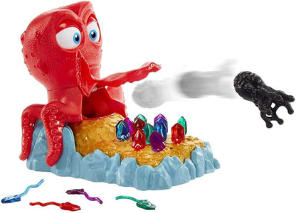 Mattel Games Inky’s Fortune Kid’s Game with Octopus Gems and Ink Blob Gift for Children 5 Years Old &amp Up
