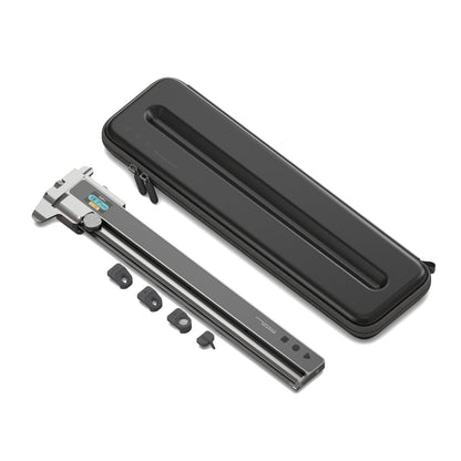NeoRuler Digital Caliper Kit Premium Combo, 12 inch NeoCaliper Measuring Tool, ±0.1mm Accuracy, 93 Built-in US Imperial, Metric Scales, Infinite Customized Scales for 3D Printing/DIY Measurment
