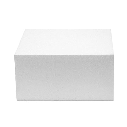 Global Sugar Art Cake Dummy Square, 10 x 10 x 4 Inches (Multiple Sizes Avail)