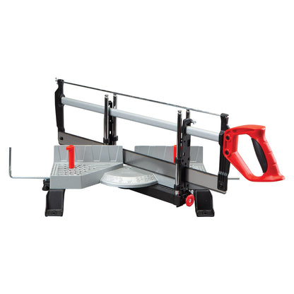 CRAFTSMAN Miter Box, Hand Miter Saw, Adjustable Angle Hand Saw (CMHT20800)