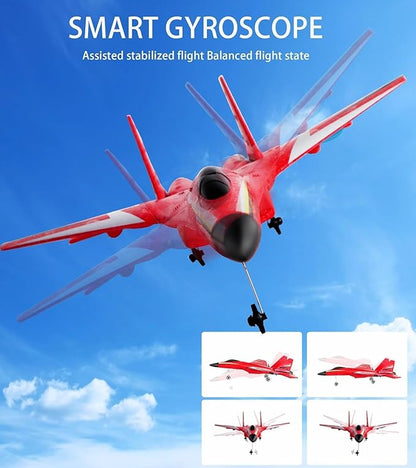 Foam rc Airplanes for Ages Over 14 Years Old and AdultsRemote Control Fighter JetHobby Plane Toys Gifts for Teen