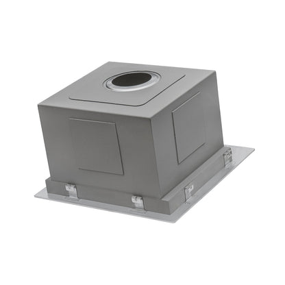 Ruvati Outdoor BBQ Workstation Sink 15 x 15 inch Topmount Marine Grade T316 Stainless Steel RV Boat Tiny Home - RVQ5215