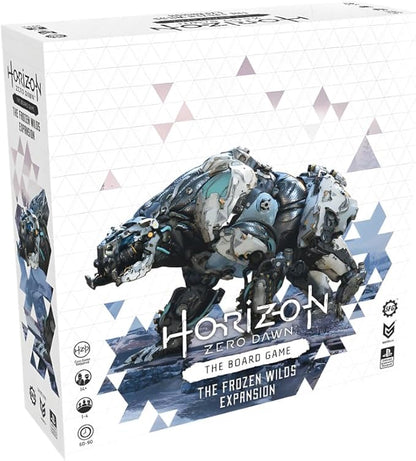 Steamforged Games H-Zero Dawn The Board Game Expansion Bundle: Frozen Wilds Sacred Lands The Lawless Badlands and Thunderjaw (4 Items)