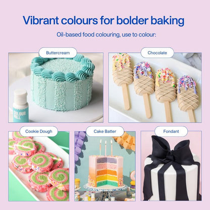 Colour Mill Oil-Based Food Coloring, 20 Milliliters Midnight
