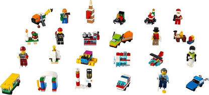 LEGO City Advent Calendar 60303 Building Kit Includes City Play Mat Best Christmas Toys for Kids New 2021 (349 Pieces)
