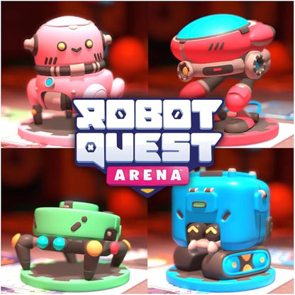 Wise Wizard Games: Robot Quest Arena Deckbuilding Board Game