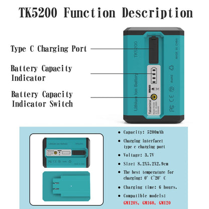 Takamine 16 Lines Green Laser Level Pro with Adjustable Telescoping Pole and an Extra Li-Ion Battery.