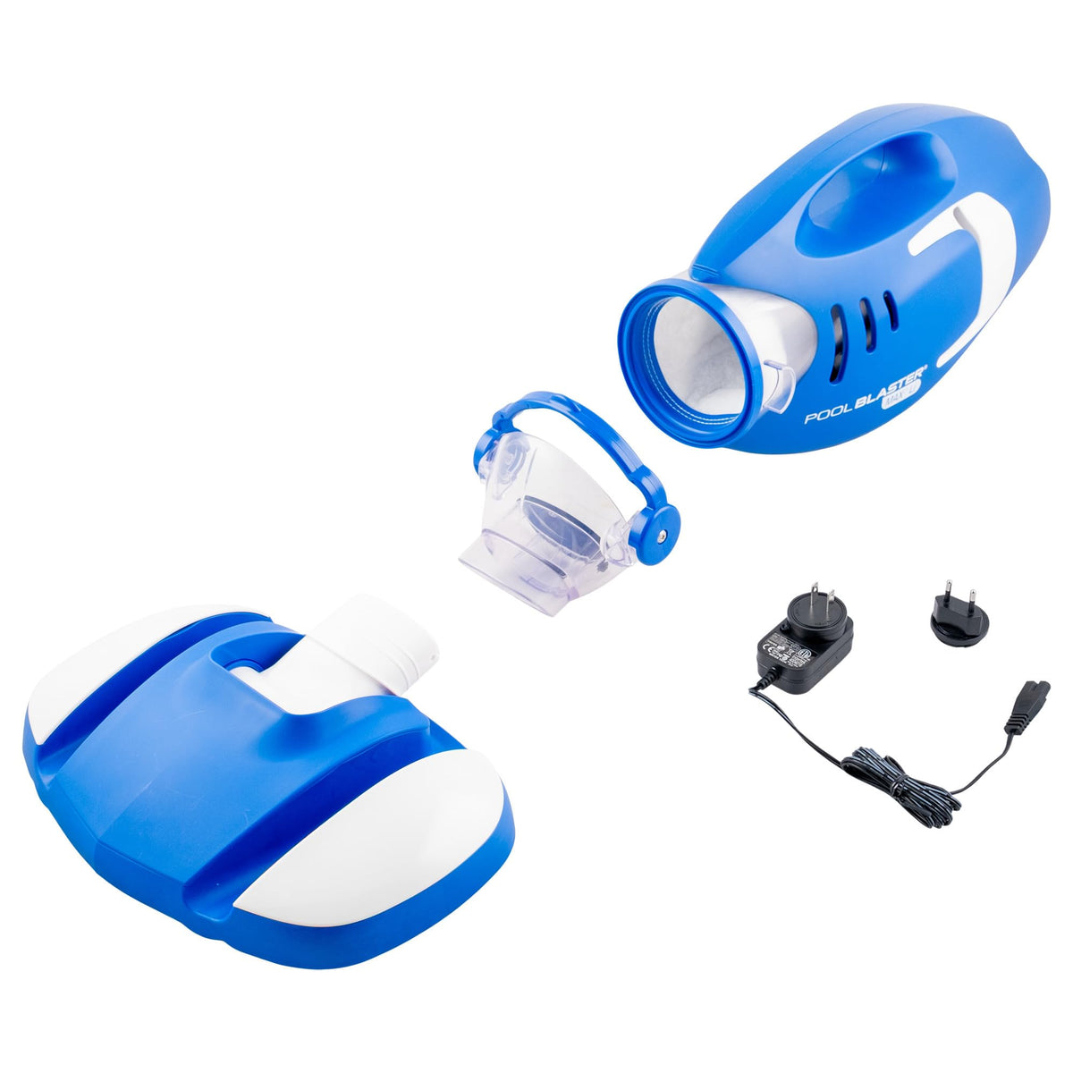 POOL BLASTER Max Li Cordless Pool Vacuum - American-Engineered Battery‑Powered Vac for Inground & Above Ground Swimming Pools & Spas - No Hoses or Cords - 60 Minute Runtime, 10.5" Head
