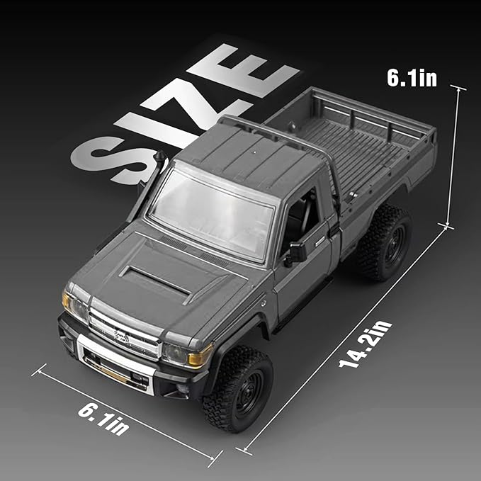 Upgraded MN82 PRO LC79 RC Rock Crawler 1/12 MNRC RC Crawler 4x4 Toyota LC79 Off Road RC Pickup Truck 4WD 2.4GHz RC Climing Car RTF with LED Lights for Adults