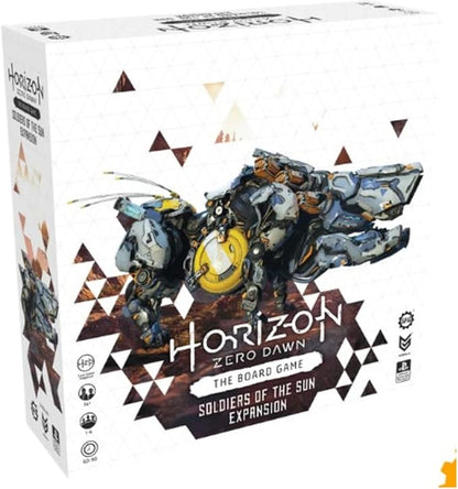 Horizon Zero Dawn: The Soldiers of the Sun Expansion – A Board Game Expansion by Steamforged Games – 60-90 Mins of Gameplay – Family Game Night – Teens &amp Adults Ages 14+ - English