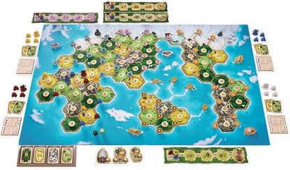 CATAN Dawn of Humankind Board Game - Embark on Humanity's Greatest Journey! Strategy Game Family Game for Kids &amp Adults Ages 12+ 3-4 Players 90 Minute Playtime Made by Catan Studio