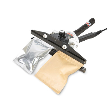 R-PACK Portable Handheld Heat Sealer Machine, FKR-300 12-Inch | For Foil, Kraft, and Mylar Packaging