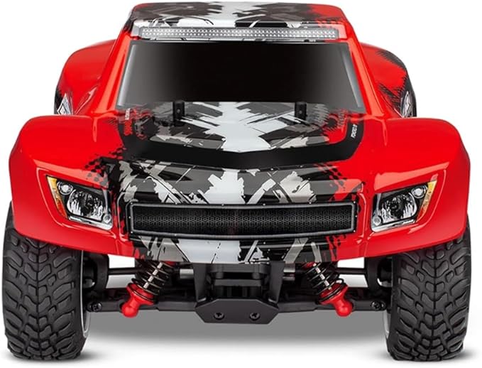 Traxxas 76064-5-REDX LaTrax Desert Prerunner Truck 1/18 Scale 4WD AC Wall Charge