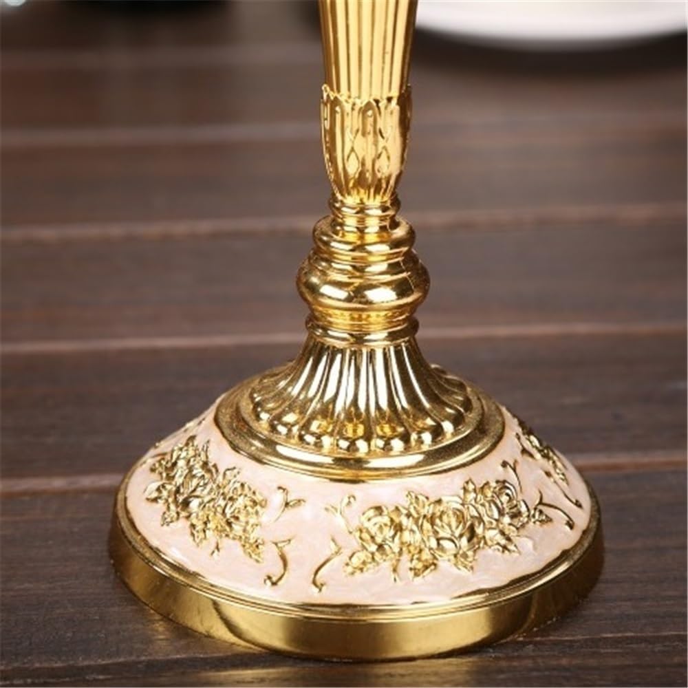 Table Decor Candlestick European Retro Five-Head Candle Holder Home Wedding Props Decorative Candlestick Farmhouse