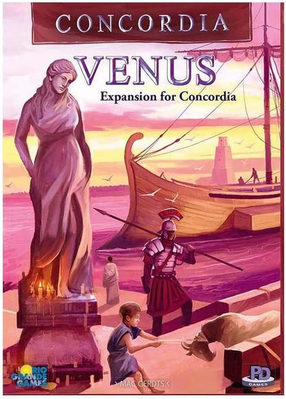 Rio Grande Games Concordia Venus Expansion Board Game - Strategy Game for 2-5 Players