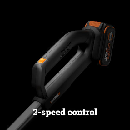 WORX Nitro Cordless Leaf Blower, Electric Blower with 410 CFM & 130 MPH, Blowers for Lawn Care with 2.3 LBS, Battery & Charger Not Included, WG543.9
