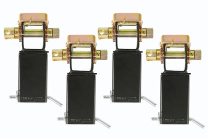 Mytee Products Stake Pocket 2" Heavy Duty Tow Dolly Winch Flatbed Lashing Utility (4 Pack)