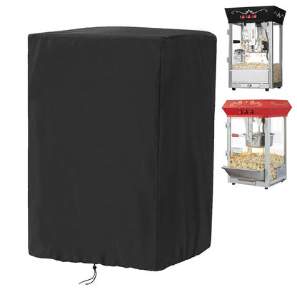 Rilime Popcorn Machine Cover compatible with Great Northern compatible with VEVOR,Waterproof 420D Popcorn Cart Covers,Dustproof Commercial Popcorn-Machine Cart Cover with Top Handle 15"L x 14"W x 24"H