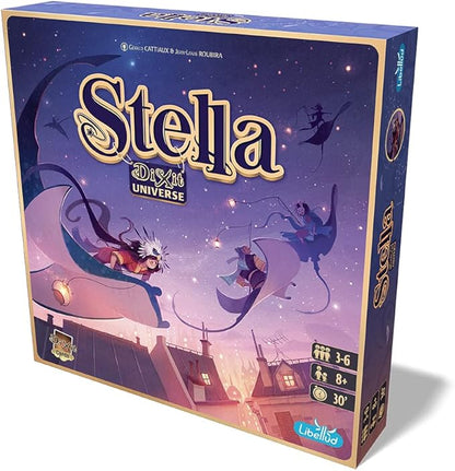 Asmodee Stella: Dixit Universe Board Game - Competitive Sky Exploration Image Association and Strategic Guessing Fun Family Game for Kids and Adults Ages 8+ 3-6 Players 30 Min Playtime