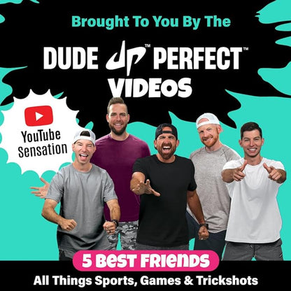 Dude Perfect Board Game 2-5 Player Challenging and Competitive Family Board Games Ideal Sports Board Games for Family Game Night Ages 4 and Above