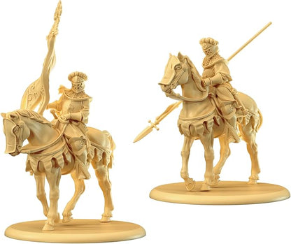 CMON A Song of Ice and Fire Tabletop Miniatures Game Riders of Highgarden Unit Box (Multilingual Edition) - Strategy Game for Adults Ages 14+ 2+ Players 45-60 Minute Playtime Made by CMON