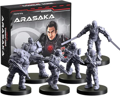 Monster Fight Club Cyberpunk Red Combat Zone Miniatures: Arasaka Starter