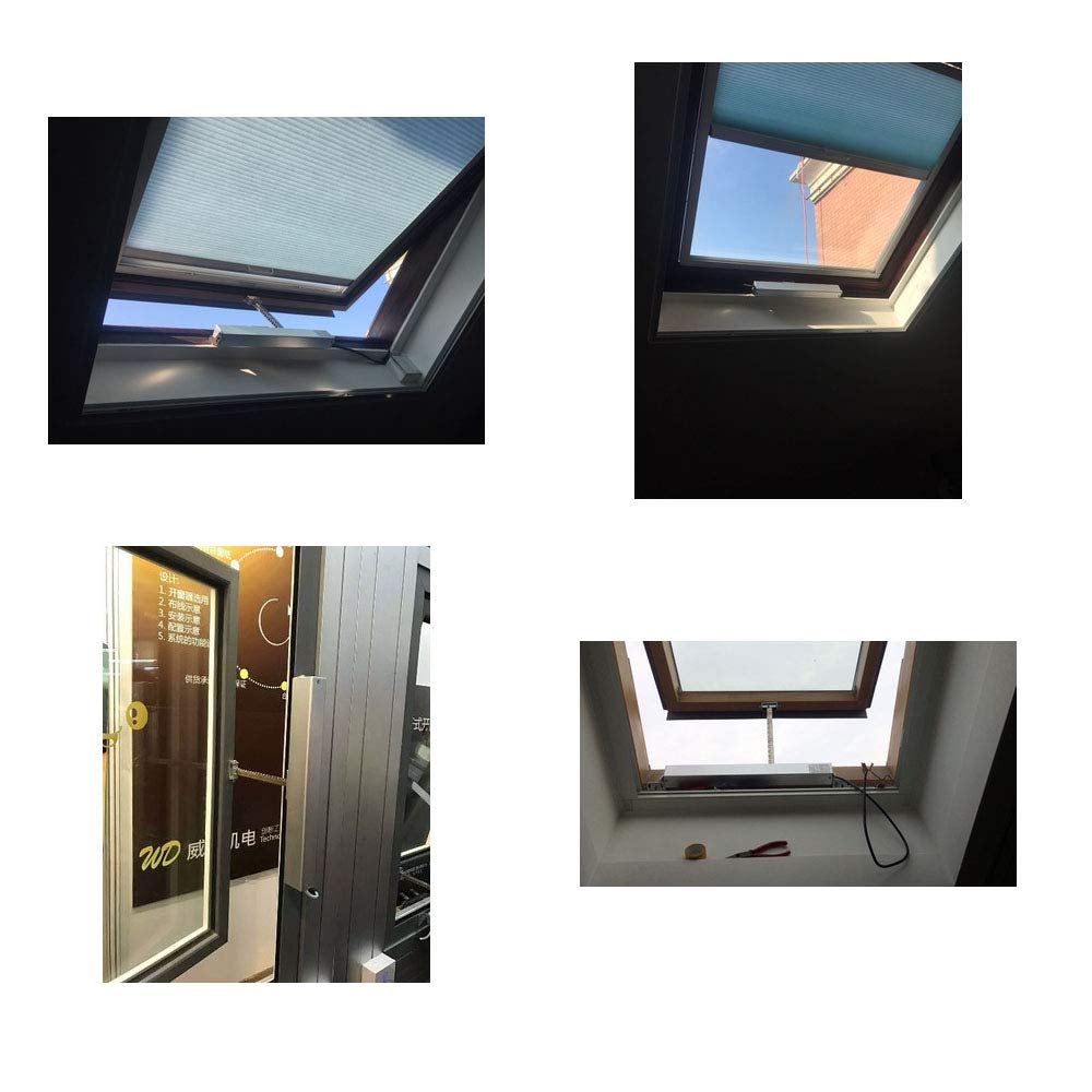 Olideauto Model SD400 Skylight Opener Automatic Window Opener for Greenhouse with 15-3/4'' Travelling Distance