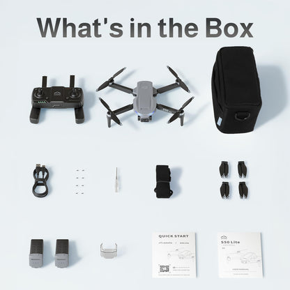 Ameta Drone with Camera 4K Professional with GPS, S50 Lite FPV Drone for Kids and Adults with Auto Return/ 50-Min Flight Time/Follow Me/Intelligent Mode/Gesture Control/ 1640 ft Range, Under 249g