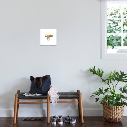 Trends International Gallery Pops Gudetama - Seriously...I Can't Canvas Wall Art, Unframed Version, 12" x 12" Gallery Pops Canvas Wall Art