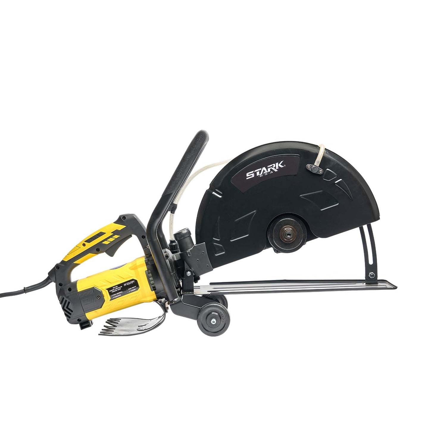 Stark USA 3200W Electric 16" Cutter Circular Saw Wet/Dry Concrete Saw Cutter Saw 20AMP Water Line Attachment Included 16" Blade
