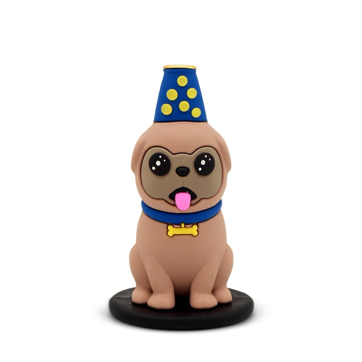 GOOFBALLS Funny Birthday Candle Holder – Humorous Party Decoration & Gag Gift – Quirky Cake Topper for Adults & Friends - Dog