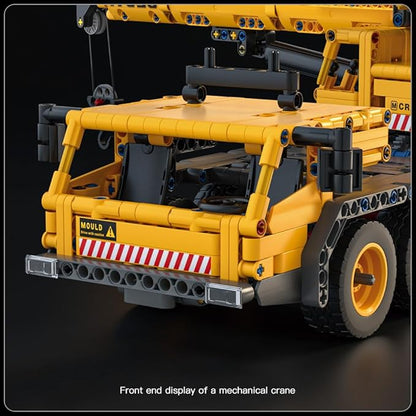 Mould King Heavy Construction Vehicles Mobile Crane Truck Building Toys 17058 Crane Building Set Construction Toys for Adults and Kids 8+(997PCS)