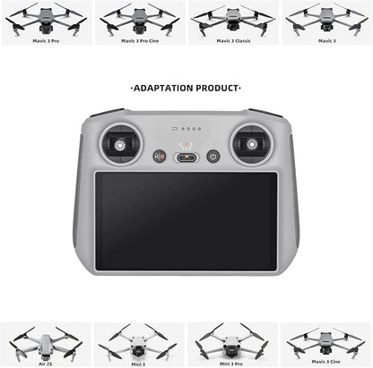 RC - Remote Controller for DJI Mini 3/3 Pro/Mavic 3 C/3/Mavic Air 2S Lightweight Body FHD Screen 4hr Battery O3+ Transmission