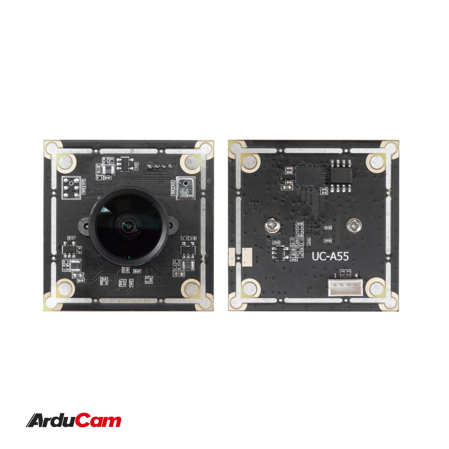 Arducam 5MP Wide Angle USB Camera for Computer, 1/4" CMOS OV5648 Mini UVC USB2.0 Video Webcam with Microphone, with 3.3ft/1m Cable