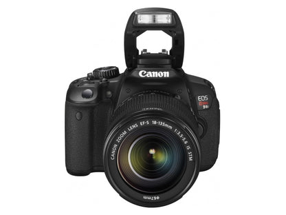 Canon EOS Rebel T4i 18.0 MP CMOS Digital Camera with 18-135mm EF-S is STM Lens (Renewed), Black