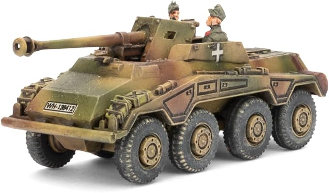 Gale Force Nine Clash of Steel: German: Puma Scout Troop (x4 Plastic) CSG08