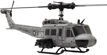 RC ERA C032 UH-1 Huey RC Helicopter 1:48 Scale 6-Axis Gyro 6CH Brushless Flybarless Stabilized Aircraft 3D Inverted Flight Optical Flow Positioning for Adults Hobbyists