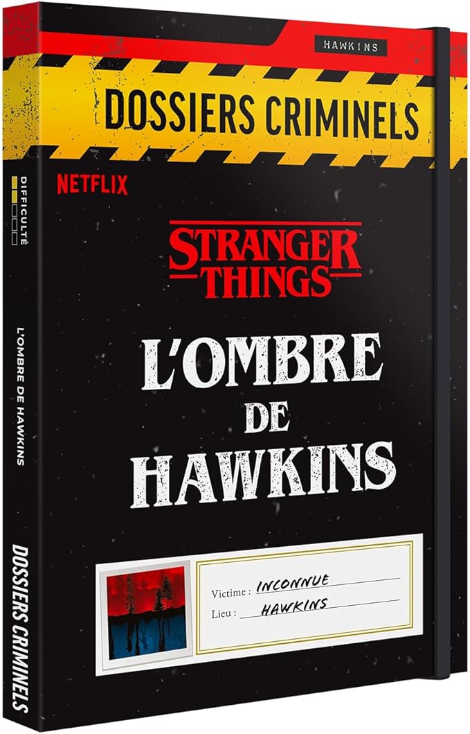 PROFILER - The Shadows of Hawkins - Board Game Escape Game - Immersive and Collaborative Investigation Game 1-6 Players (Français)