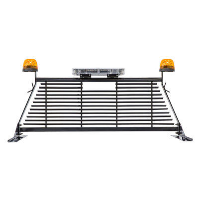 Westin 57-8025 HD Headache Rack fits 1988-2018 C/K Silverado Sierra 1500 (Exc 88-91 Crew Cab) 1999-2025 Silverado Sierra 2500 3500 2004-2025 F150 (Exc 04 Heritage 22+ Lightning EV) 2007-2021 Tundra