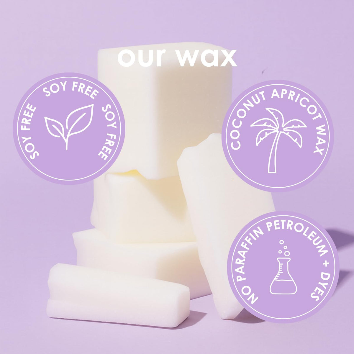Pet Safe Candle for Dogs | Non Toxic Coconut Apricot Wax Candle | Clean Burning, Paraffin-Free | Pet Odor Eliminating Home Fragrance | Horchata | 4 oz