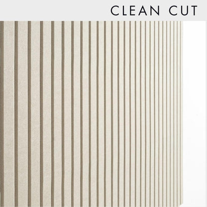 VIVELDA Felt Bulletin Board Tiles 48"x36" - 12-Pack Cork Board Alternative, OEKO-TEX Certified, NRC 0.95 Acoustic Felt Wall Panels, Damage-Free Adhesive, Slatted Design Home Office & Classroom (Opera)