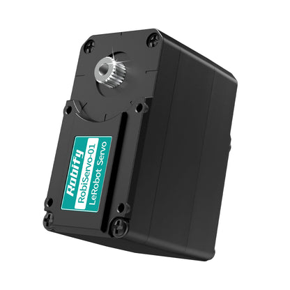 6-Pack Brushless Servo Motor 30KG 12V High Torque Serial Bus Upgrade for LeRobot SO-ARM Robotic Arm - Triple Algorithm Compensation(Friction, Gravity, Torque), Steel Gears & Shaft