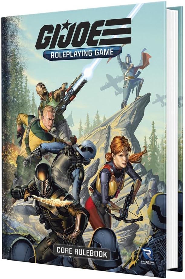 Renegade Game Studios Game Studios G.I. Joe RPG Core Rulebook Full-Color Hardcover Tabletop Game with Character Creation