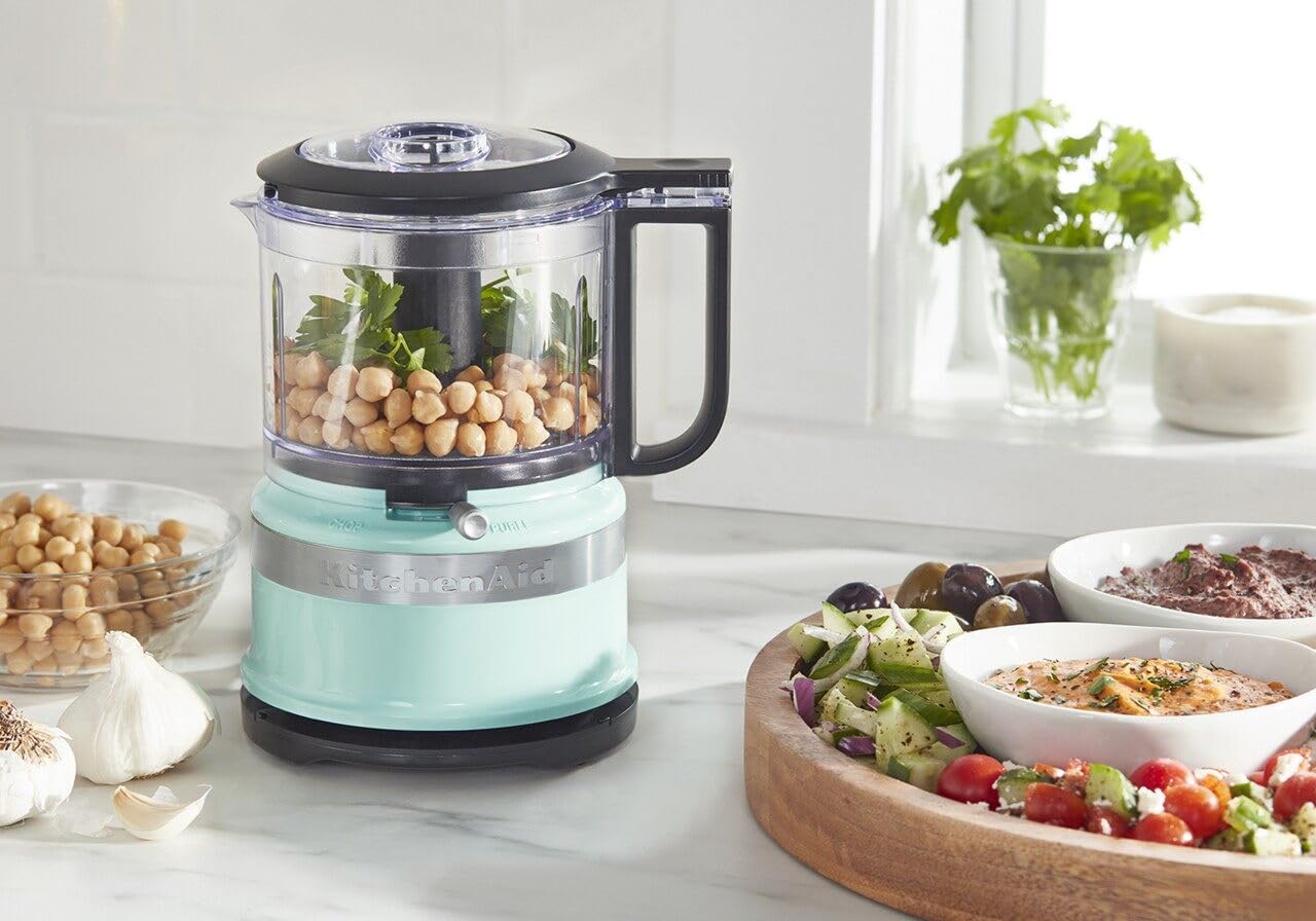 KitchenAid 3.5 Cup Food Chopper KFC3516CU, Contour Silver
