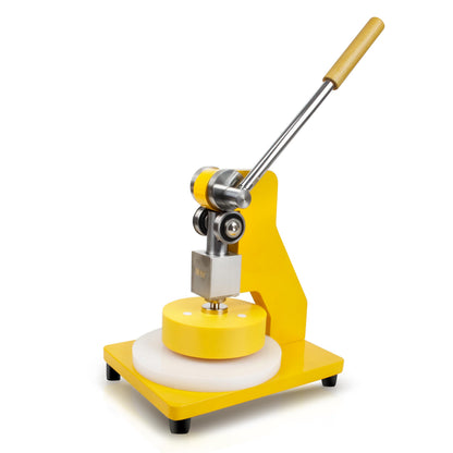 YIDOFENG Circle Sampler Cutter Round Sample GSM Cut Machine for Fabric, Rubber, Leather, Carpet, Paper ，Foam，100cm² Manual Die Cutter Hand Press Mold Cutter Leather Leathercraft Cutting Machine