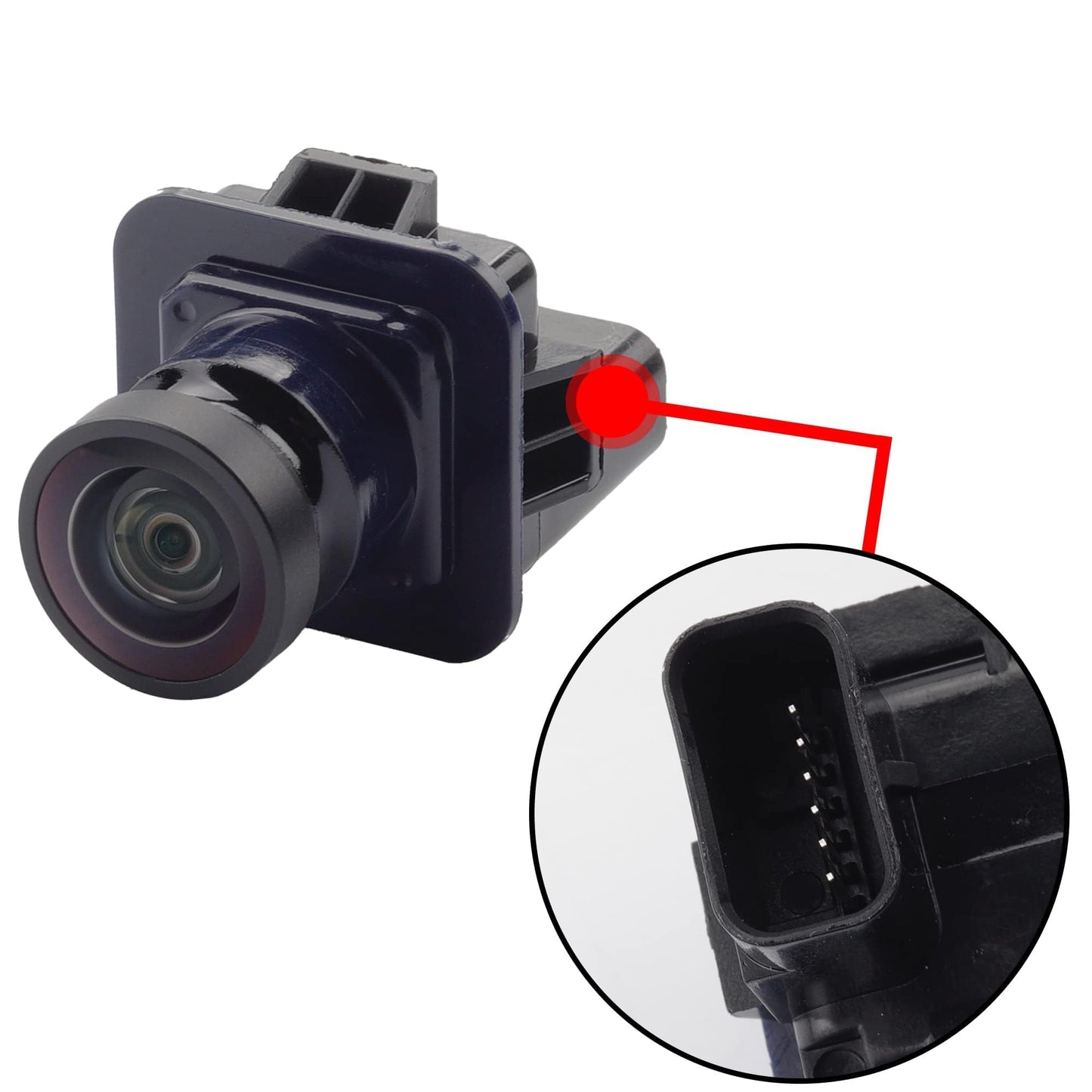Dasbecan Backup Camera Compatible with Ford F150 2010-2014 Mustang 2015-2020 Lincoln MKC 2015-2019 Park Assist Rear View Camera Replaces# EL3Z-19G490-D BL3Z-19G490-B