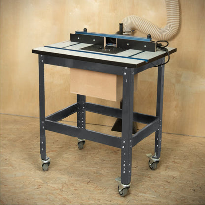 POWERTEC Tool Stand, 400lb Capacity Heavy Duty Router Table Stand with Adjustable leveling feet for Miter Saw, Drill Press, Belt Sander, Bench Grinder, Band Saw, Scroll saw, Planer (UT1006)