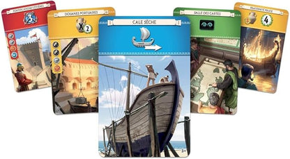 Asmodee 7 Wonders Armada Board Game EXPANSION - Conquer the Seas and Explore Distant Isles Civilization Strategy Game for Kids and Adults Ages 10+ 3-7 Players 40 Min Playtime