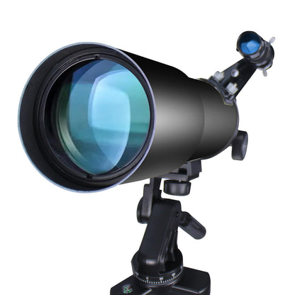 Telescopes for Adults Astronomy, 80mm Aperture 600mm Refractor Telescope for Kids & Beginners, Compact and Portable Travel Telescopio with Backpack
